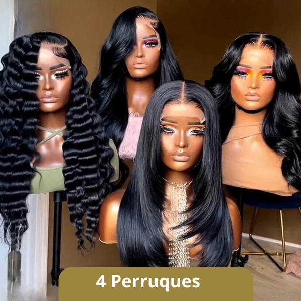 Combo of 4 Wigs N° 149