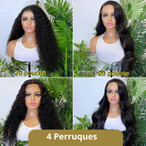 Combo of 4 Wigs N° 44