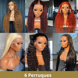 Combo of 6 Wigs N° 72