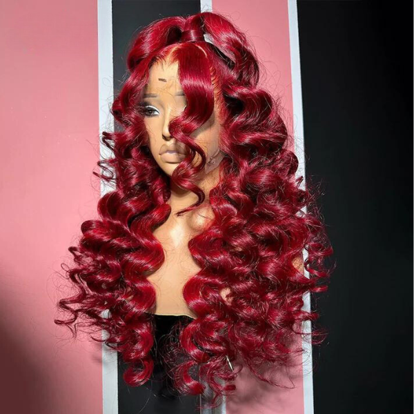 Hilona Front Wig Red