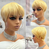 Ludi Pixie Blonde Bangs Low Price