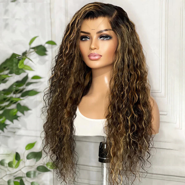 Nyla Closure Marron Mix Miel